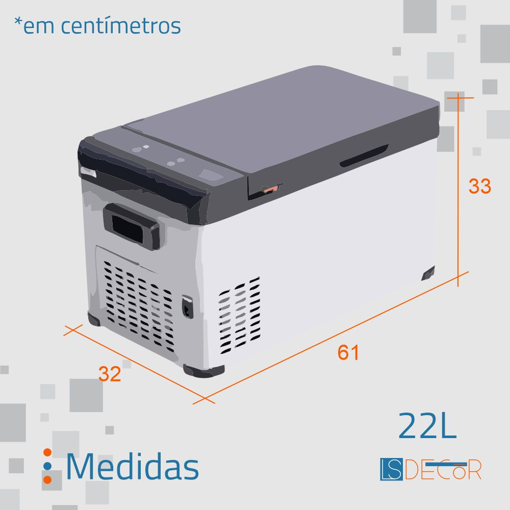 Geladeira Portátil 22L  RTT