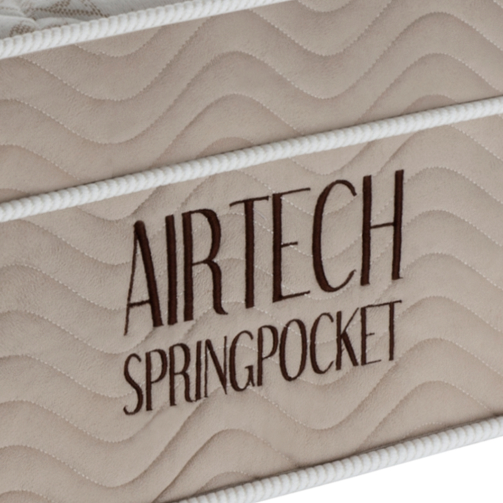 Colchão Solteiro Ortobom Airtech Spring Pocket 78x188x30cm