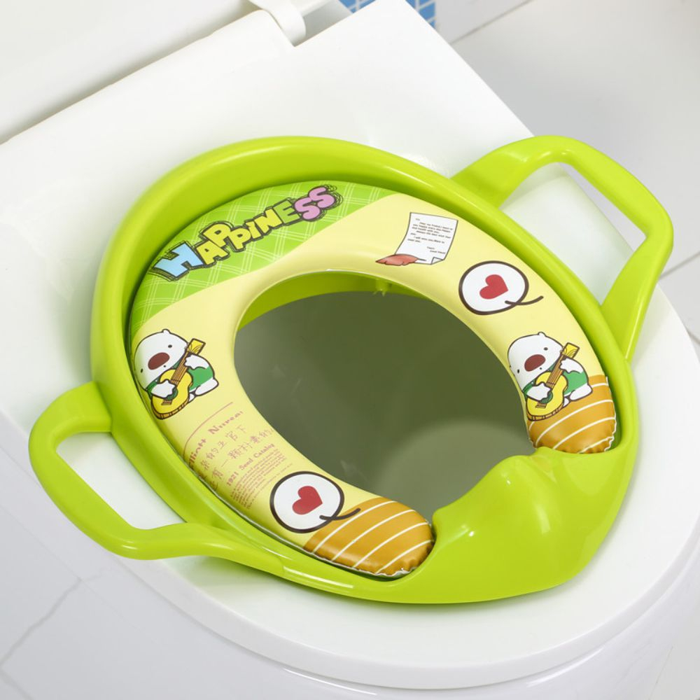 Assento Sanitário Infantil Acolchoado com Alças