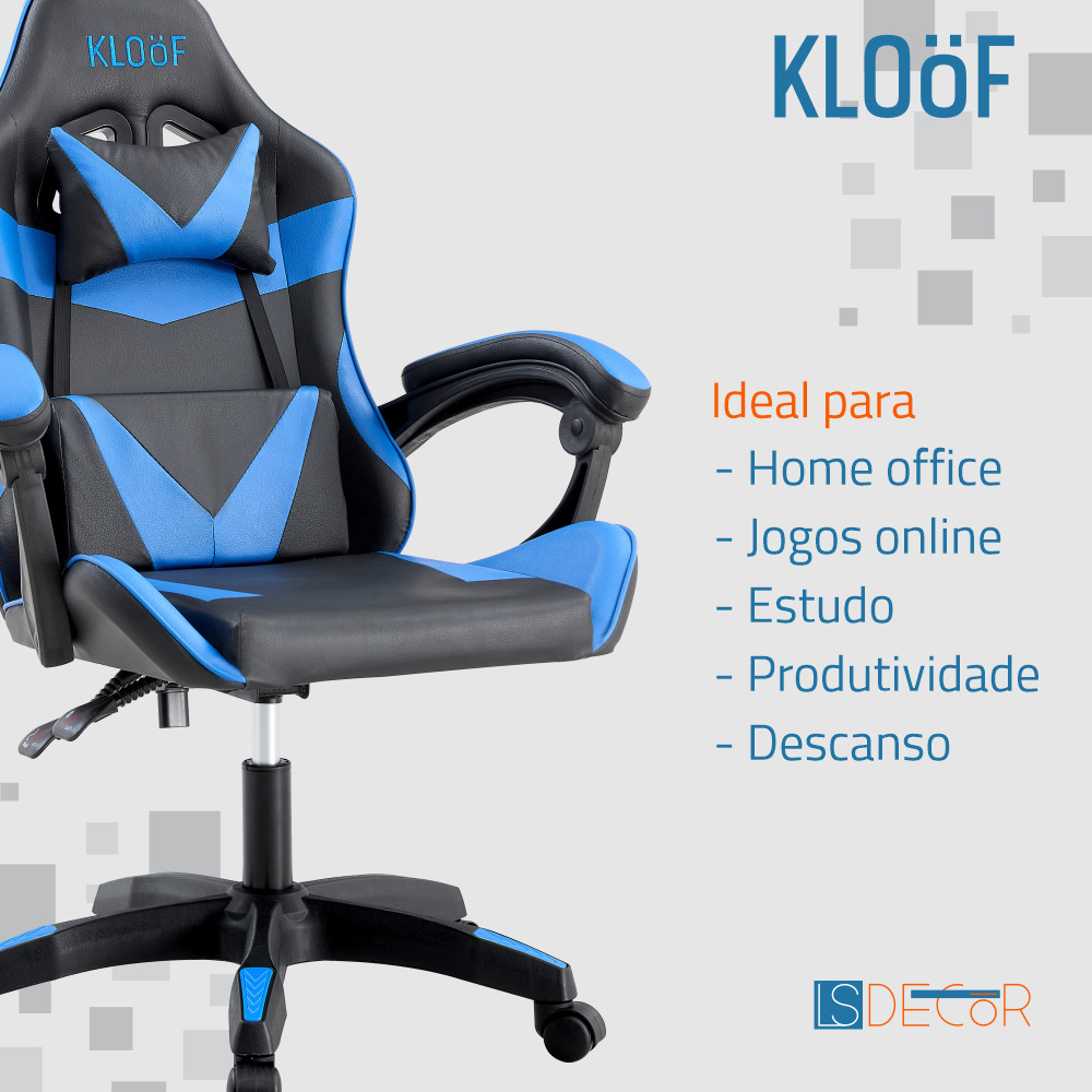 Cadeira Giratória Gamer KL1