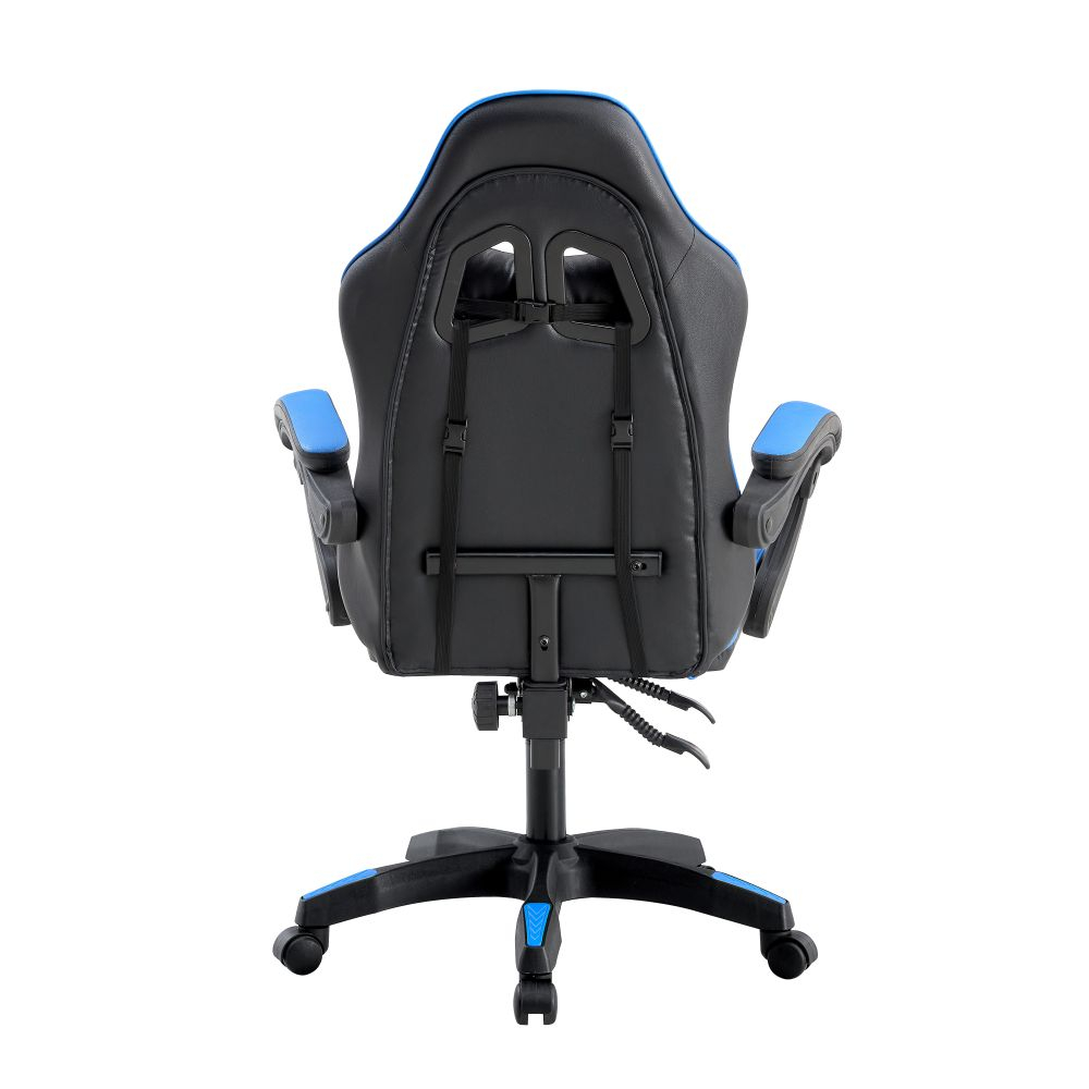 Cadeira Giratória Gamer KL1 - Preto e Azul