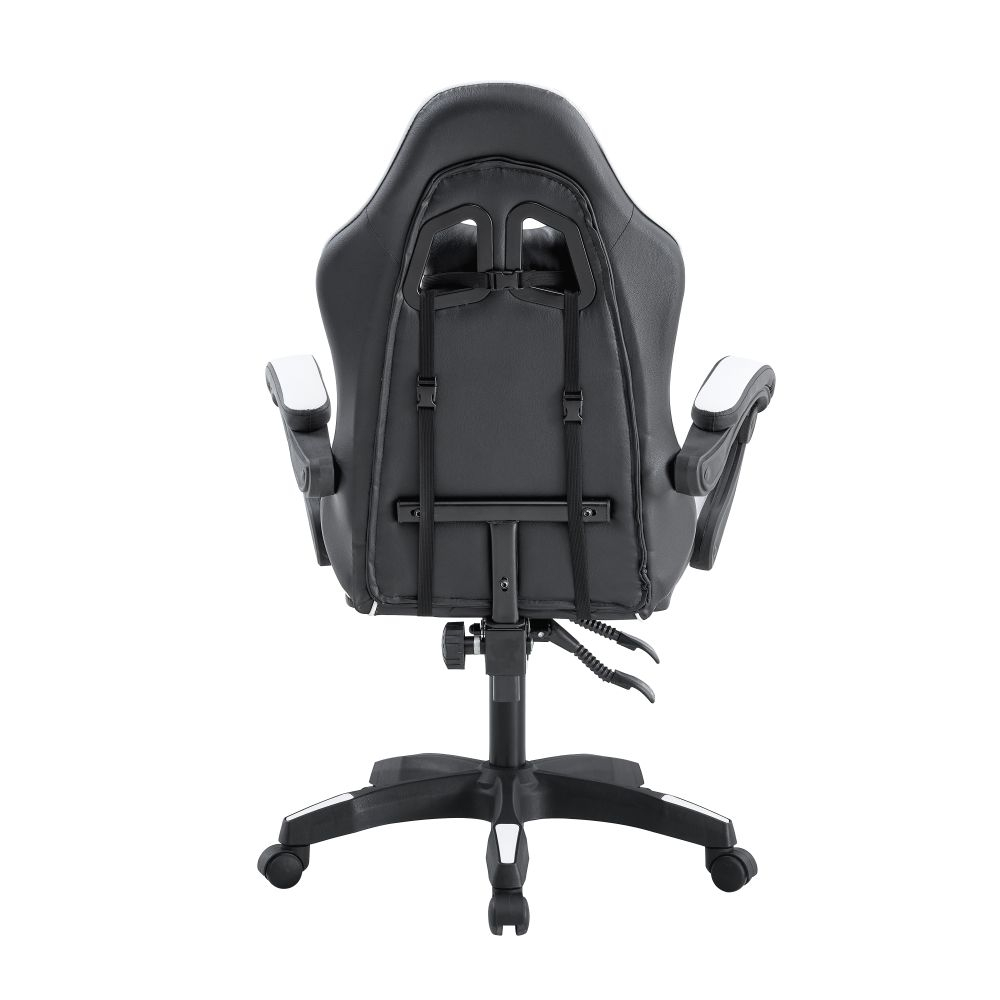 Cadeira Giratória Gamer KL1 - Preto e Branco