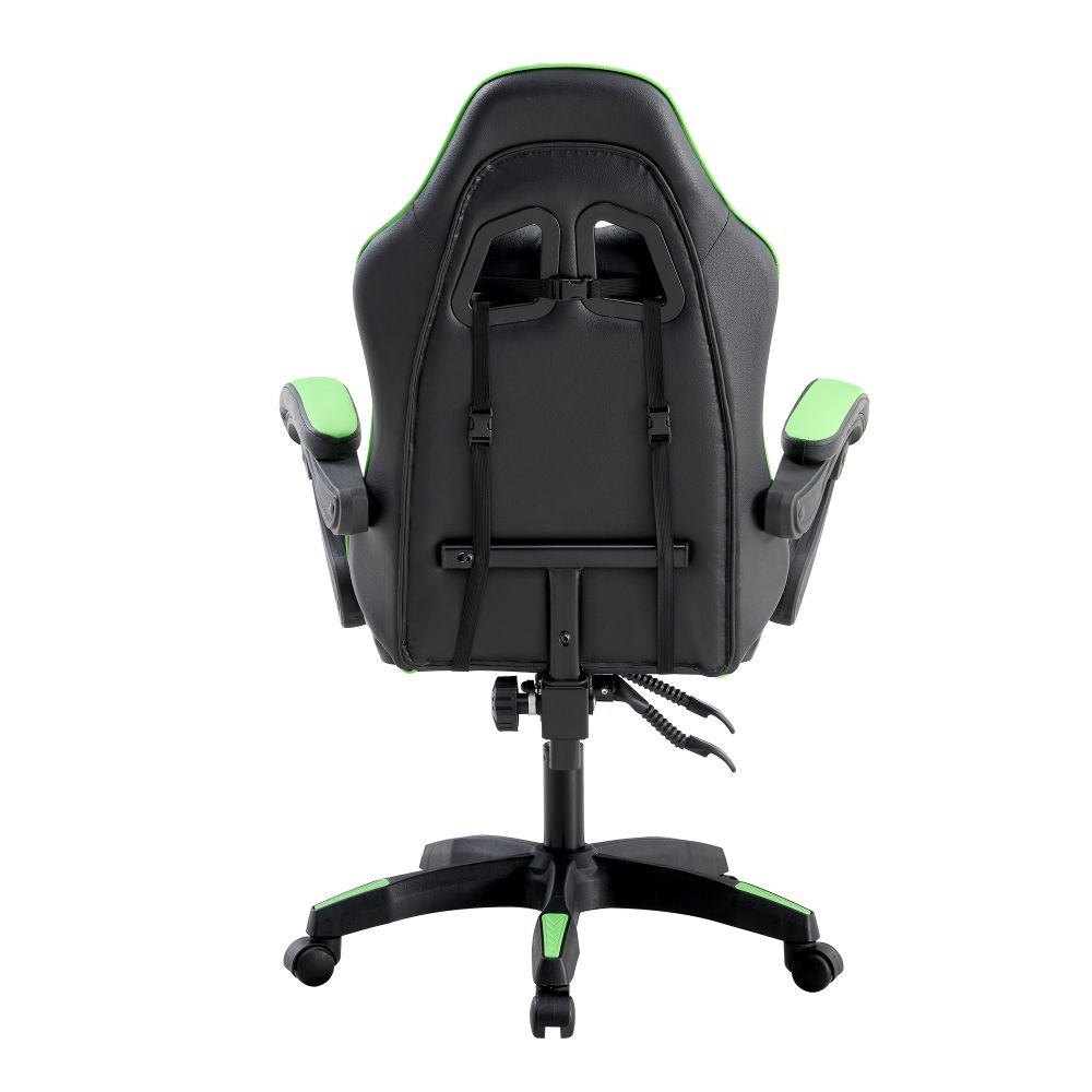 Cadeira Giratória Gamer KL1 - Preto e Verde