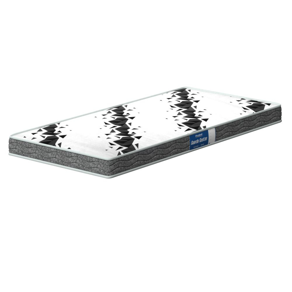 Colchão Solteiro Probel D20 Liso 12cmx188cmx88cm Guarda Costas