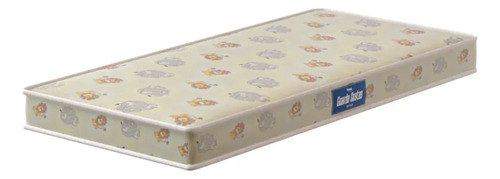 Colchão para berço D18 Liso 12cmx130cmx60cm Guarda Costas Pro Baby Infantil
