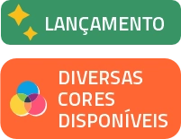LANÇAMENTO + DIVERSAS CORES DISPONÍVEIS